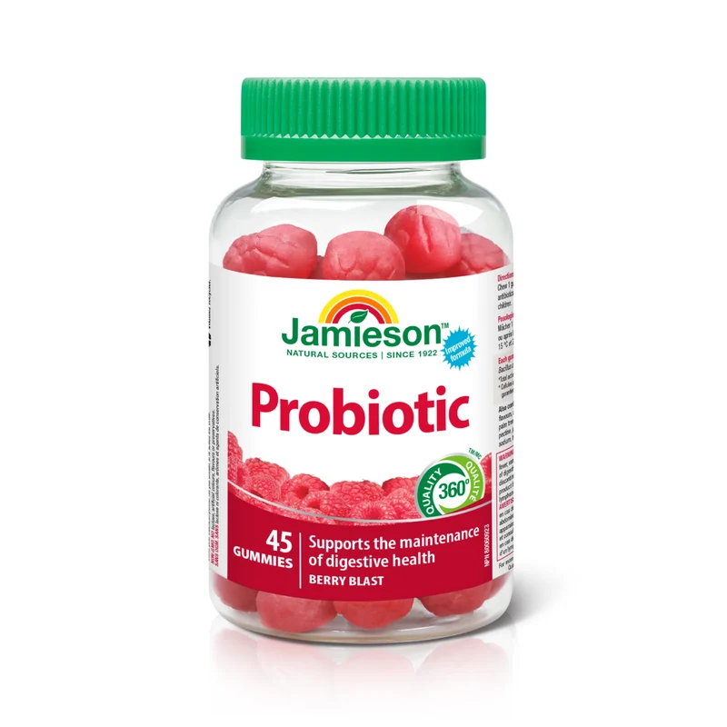 Jamieson - Probiotic Gummies - Berry Blast | 45 Gummies