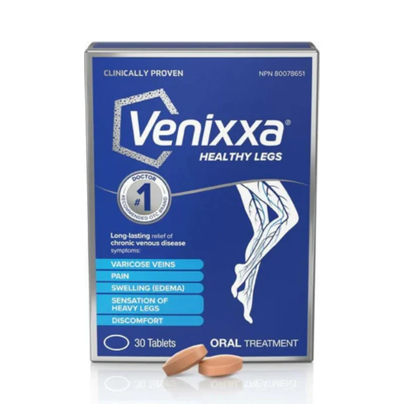 Venixxa - Healthy Legs Oral Treatment - Relief of Chronic Venous Disease | 30 Tablets