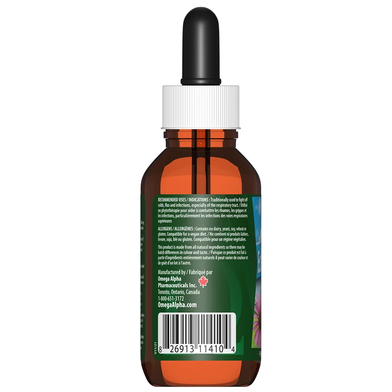 Omega Alpha - Echinacea for Cold & Flu | 50 mL