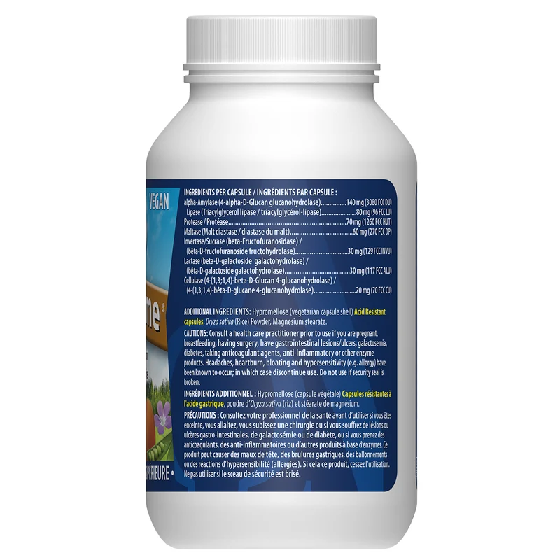 Omega Alpha - Multi-Zyme Support Healthy Digestion | 90 VegCaps