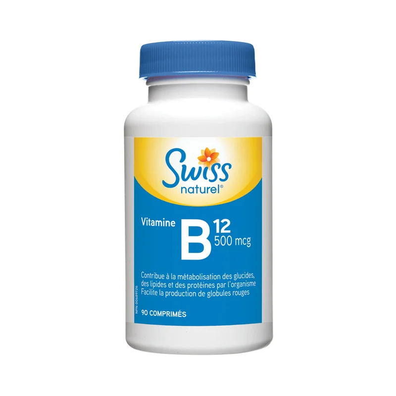 Swiss Natural - Vitamin B12 500 mcg | 90 Tablets