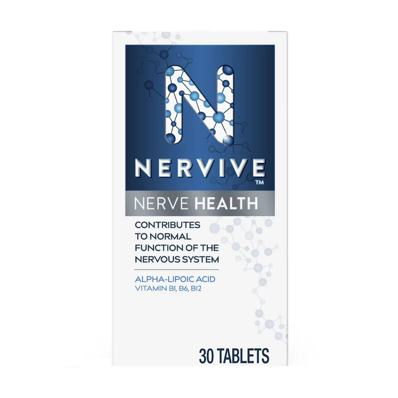 Nervive - Nerve Health - Aids Normal Nervous System Function | 30 Tablets
