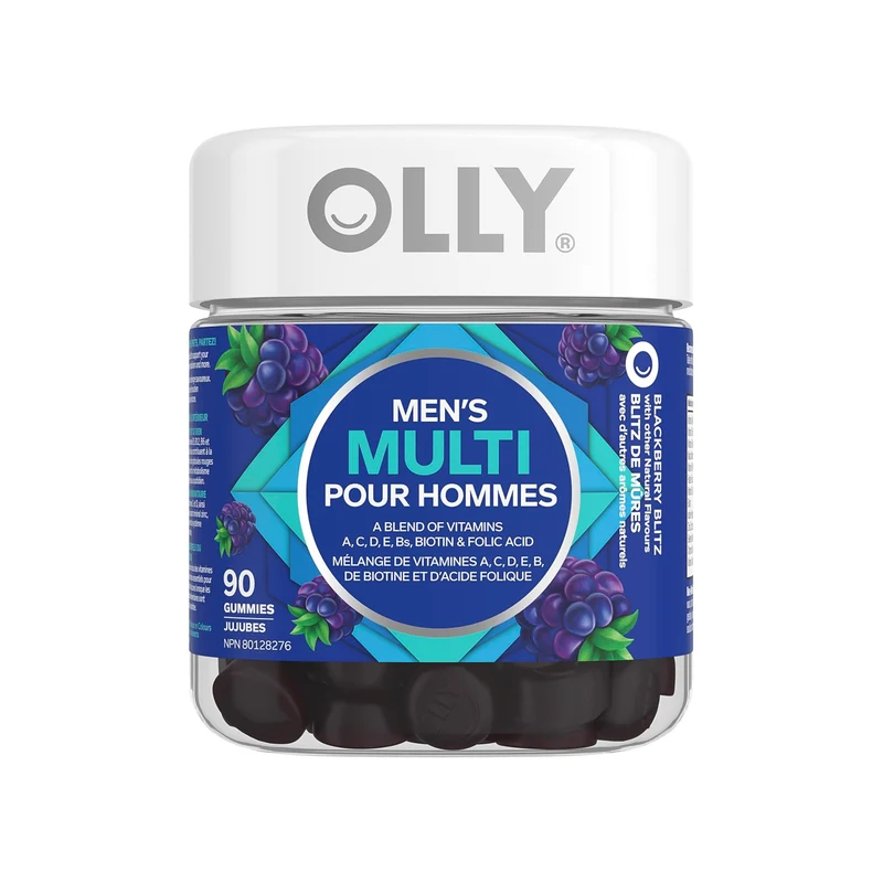 Olly - Men's Multi - Blackberry Blitz | 90 Gummies