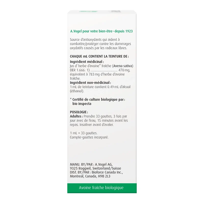 A.Vogel - Avenaforce Fresh Avena Antioxidant Extract | 50 mL