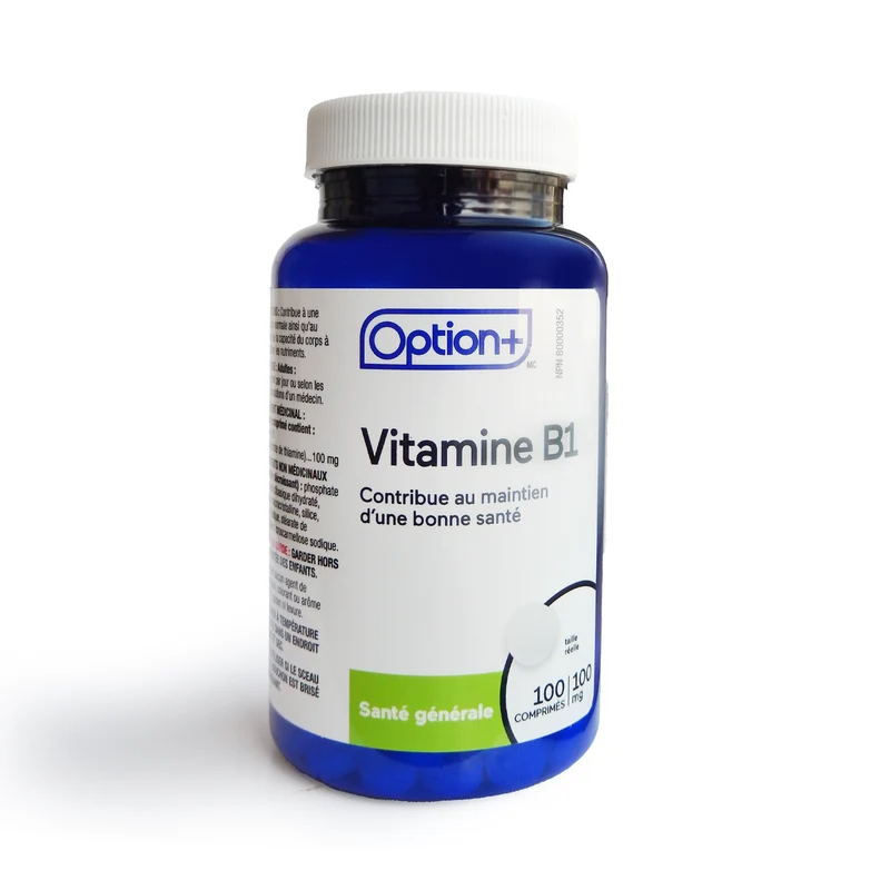 Option+ Vitamin B1 100 mg | 100 Tablets