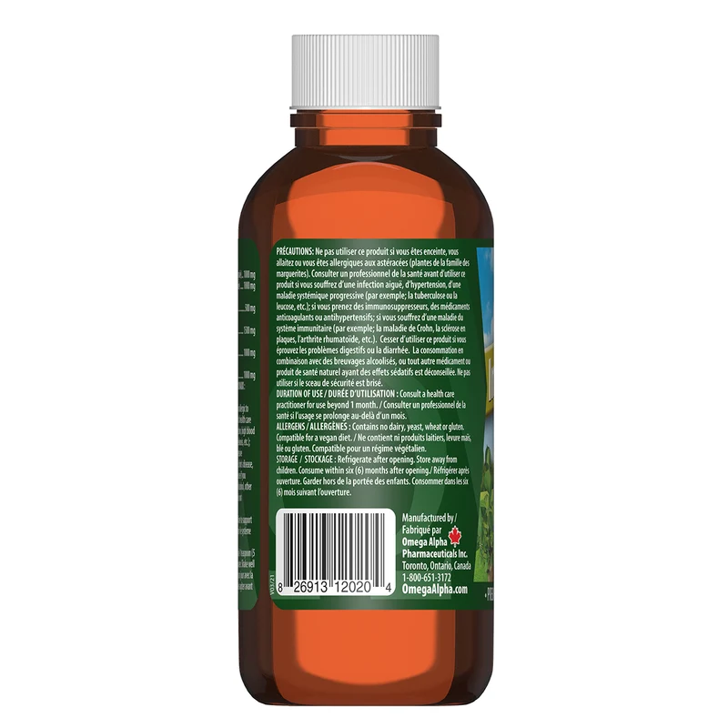 Omega Alpha - ImmuBoost Immune Enhancer | 120 mL