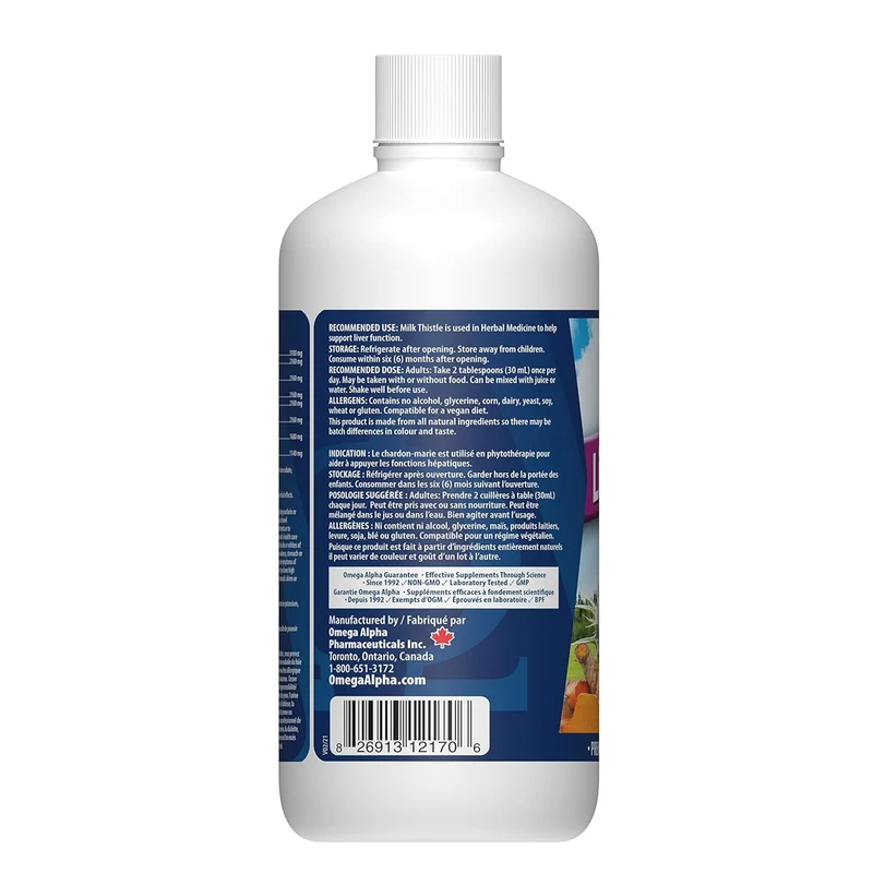 Omega Alpha - Liver Flush Restoration Complex | 500 mL