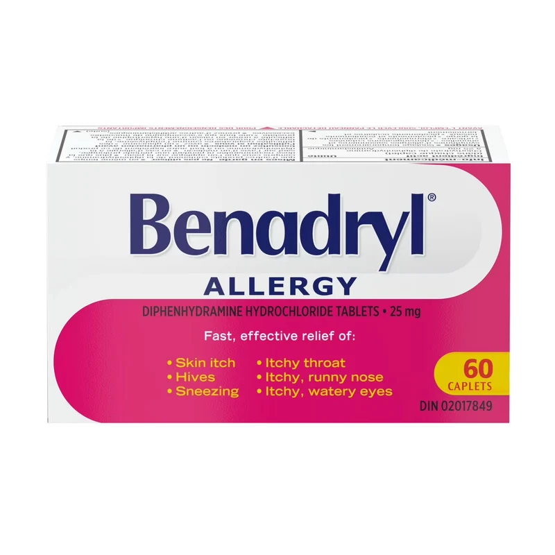 Benadryl - Allergy Relief | 60 Caps