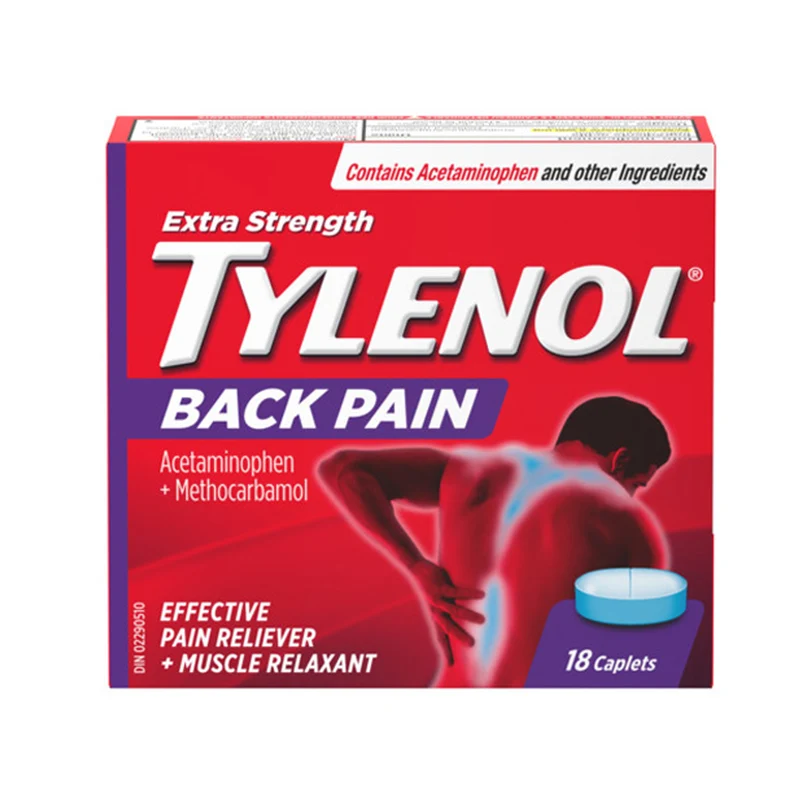 Tylenol - Back Pain Acetaminophen 500 mg | 18 Caplets