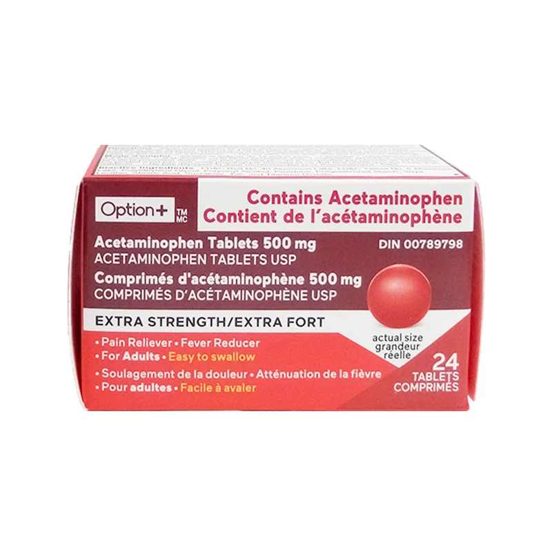 Option+ Extra Strength 500 mg | 24 Tablets