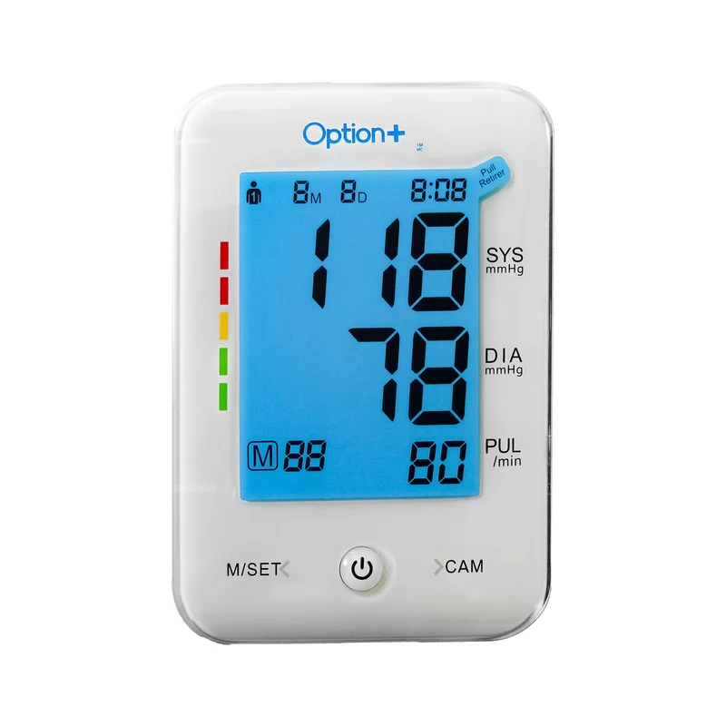 Option+ Premium Blood Pressure Monitor & Cuff