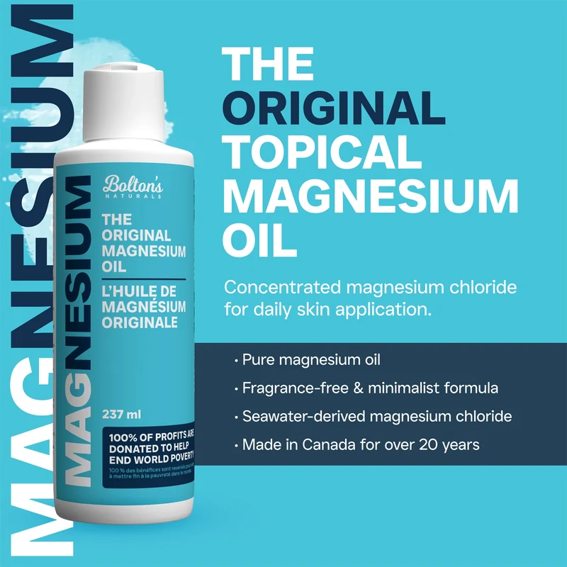 Bolton's Naturals - The Original Magnesium Oil | 237 mL