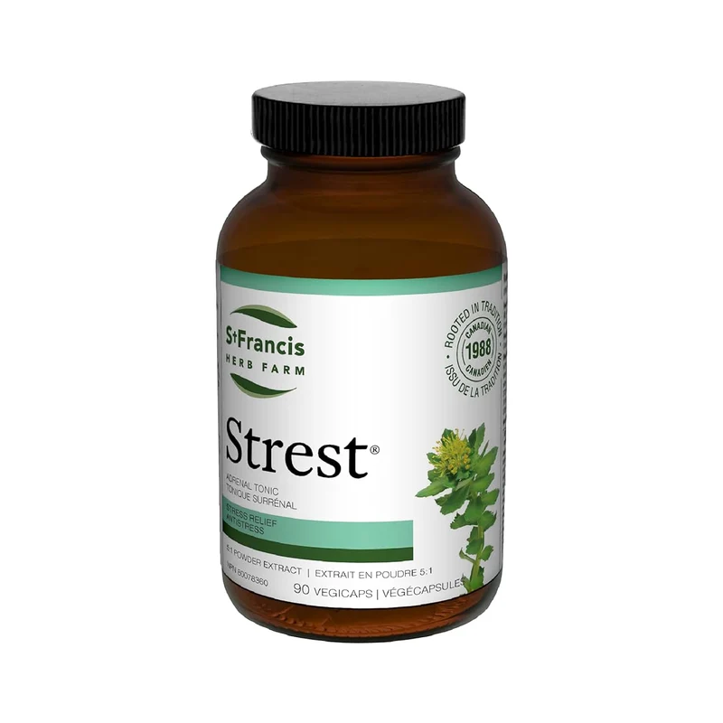 St. Francis - Strest Adrenal Tonic Combo | 90 Vegi Caps