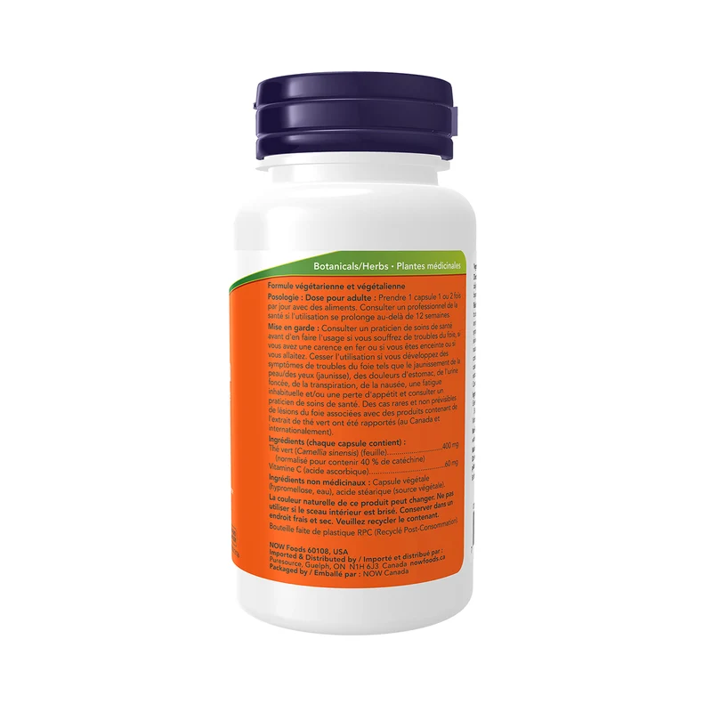 NOW - Green Tea Extract 400 mg | 100 Capsules