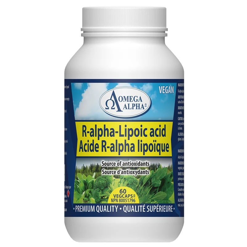 Omega Alpha - R-Alpha-Lipoic Acid | 60 VegCaps