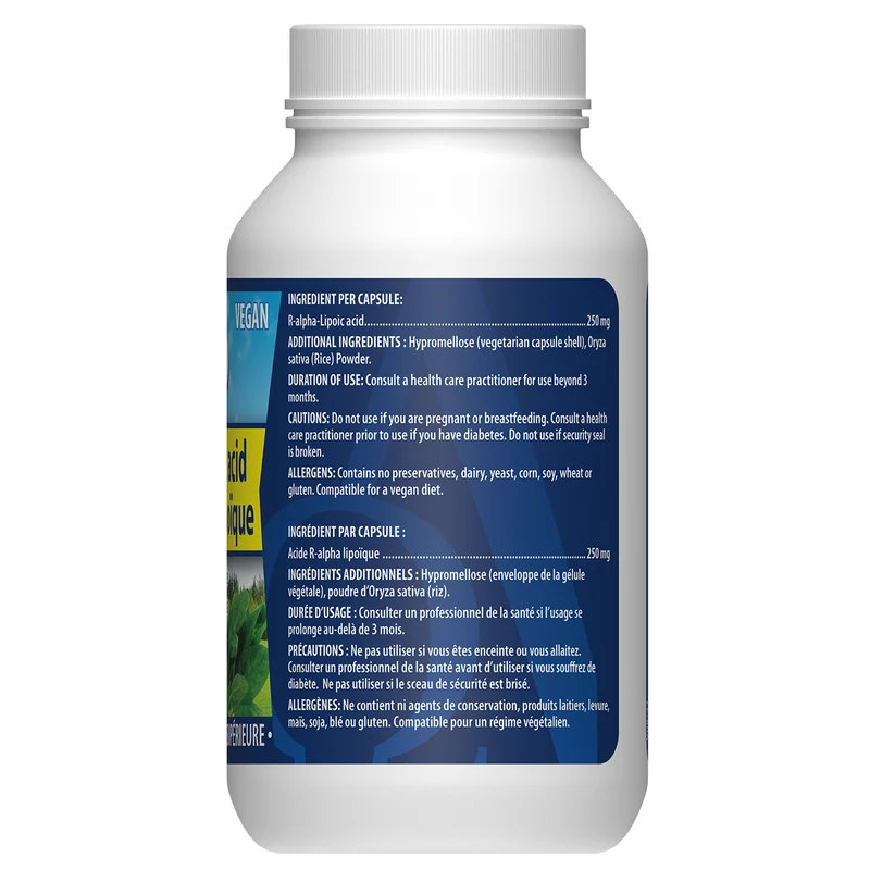Omega Alpha - R-Alpha-Lipoic Acid | 60 VegCaps