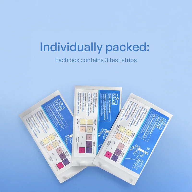 Utiva - Detection UTI Testing Strips | 3 Pack