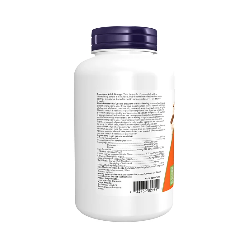 NOW - Super Enzymes Digestive Enzymes | 180 Capsules