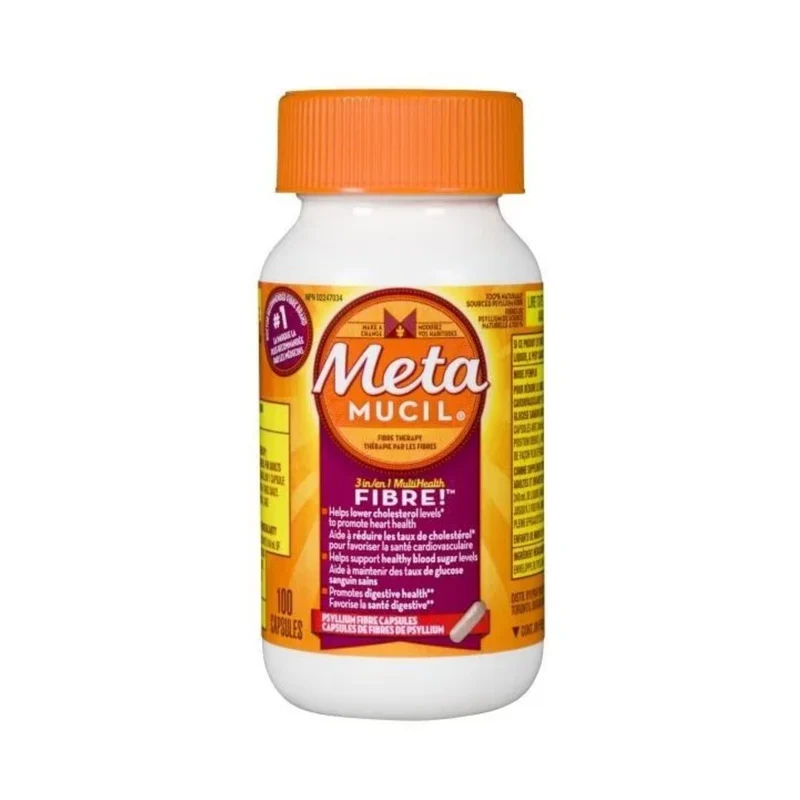 Metamucil - Multi-Health Psyllium Fibre Capsules | 100 Caps