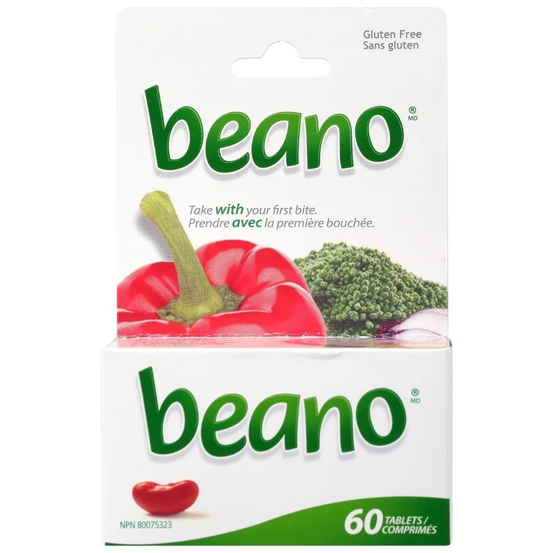 Beano - Alpha-galactosidase Enzyme Tablets | 60 Tablets