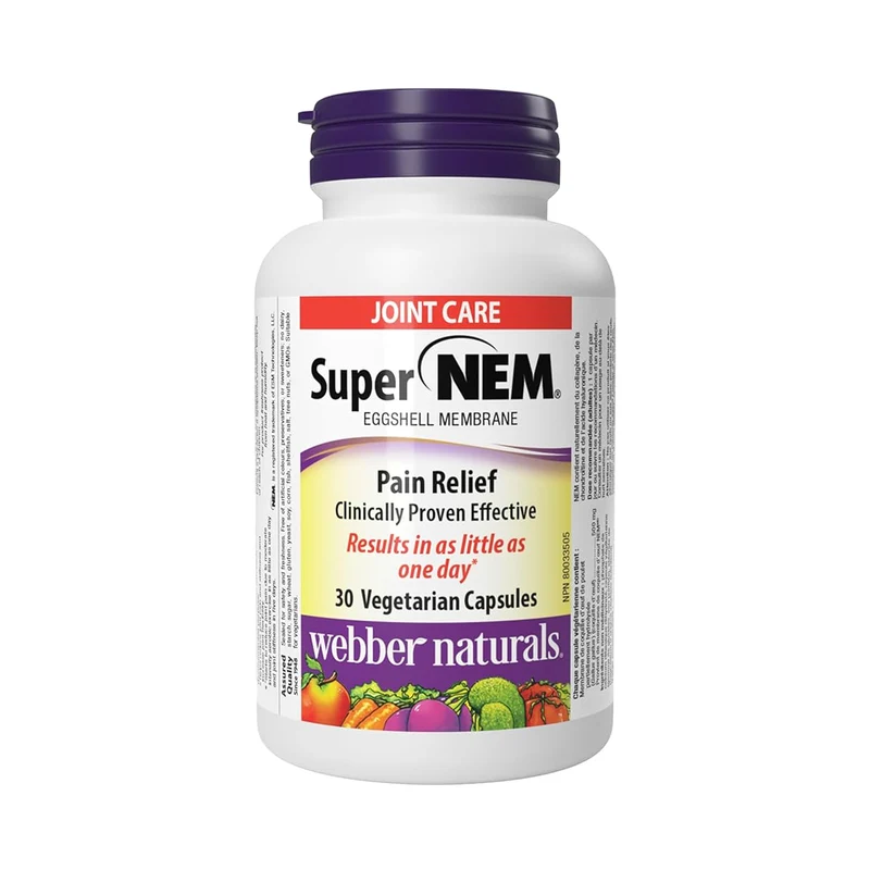 Webber Naturals - NEM 500 mg Natural Eggshell Membrane | 30 Capsules
