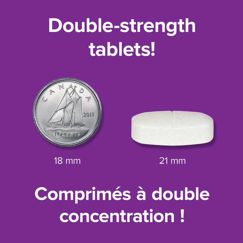 Webber Naturals - Glucosamine Chondroitin MSM Double Strength - 500/400/400 mg | BONUS 90+30 Tablets