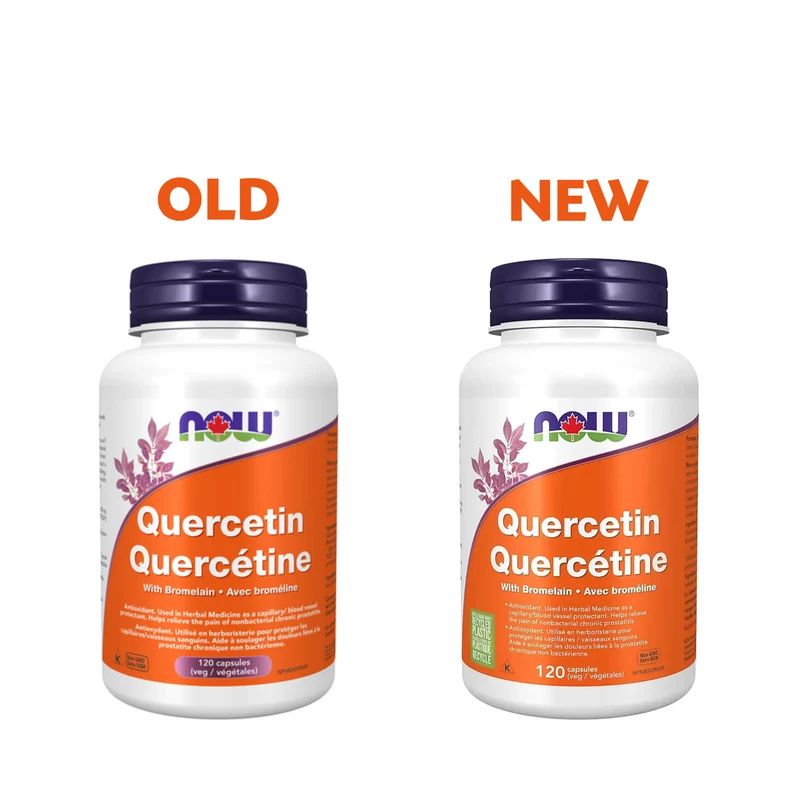 NOW - Quercetin with Bromelain | 120 Veg Capsules