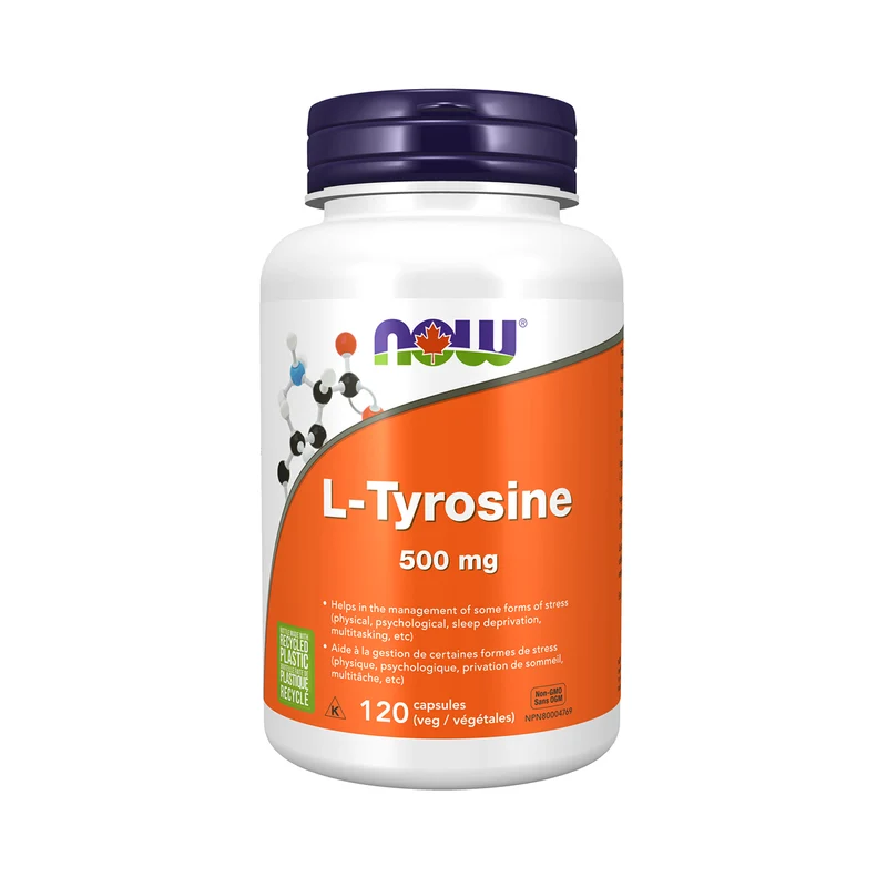 NOW - L-Tyrosine 500 mg | 120 Caps