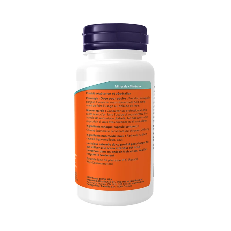 NOW - Chromium Picolinate 200mg | 100 Caps