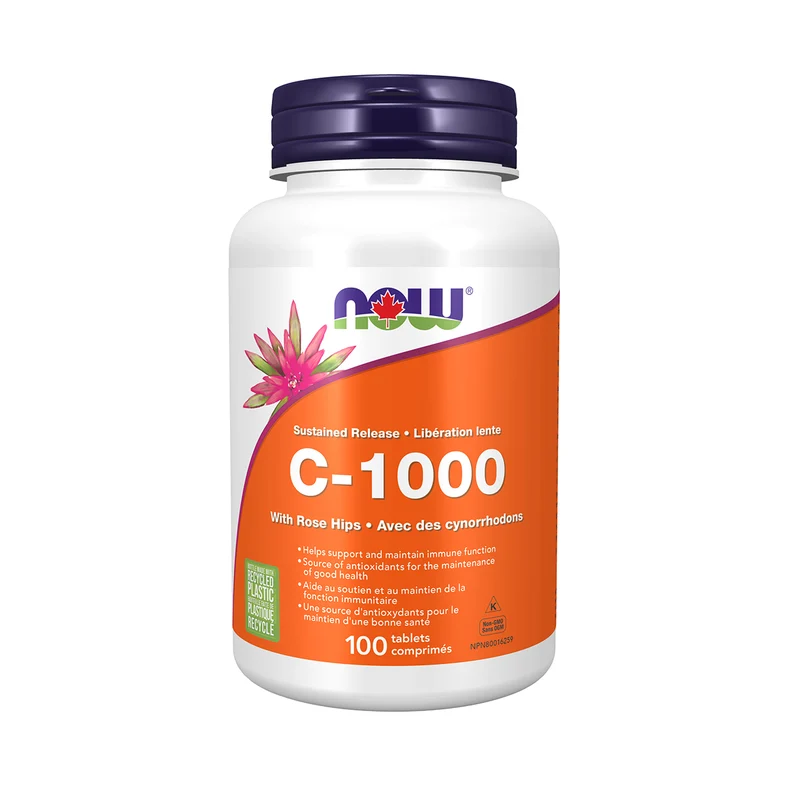 NOW - Sustained Release Vitamin C | 100 Caps