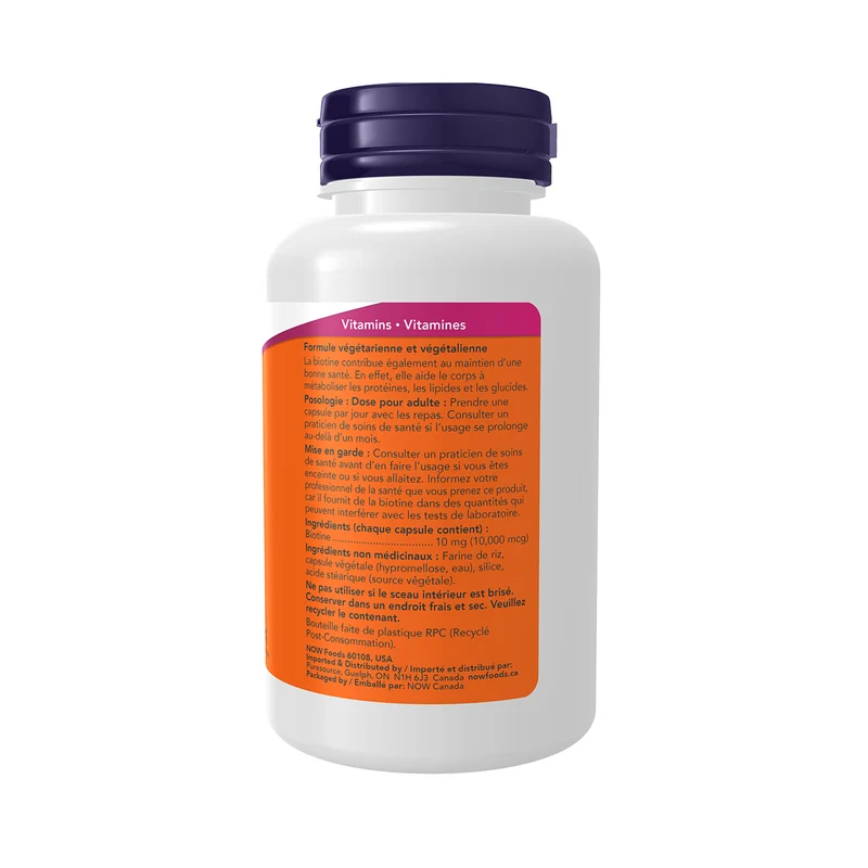 NOW - Biotin 10000 mcg | 120 Caps