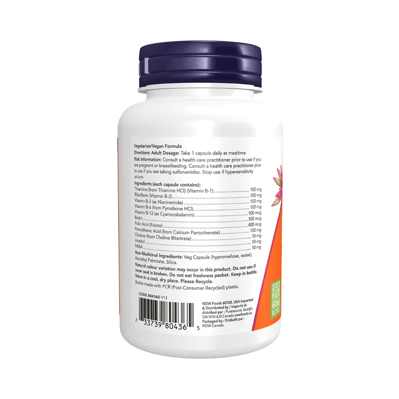 NOW - Vitamin B-100 | 100 Veg Capsules