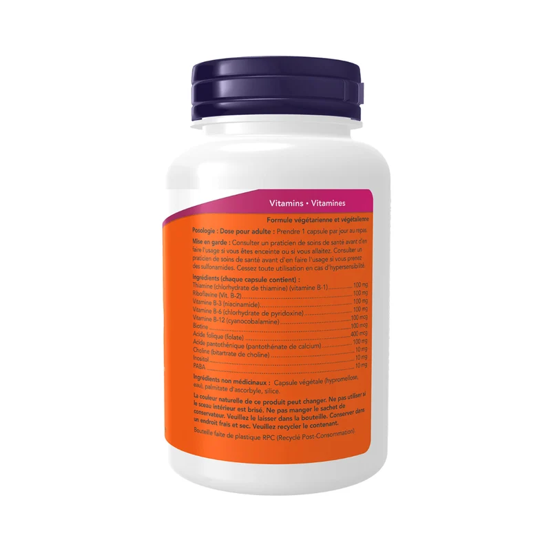 NOW - Vitamin B-100 | 100 Veg Capsules