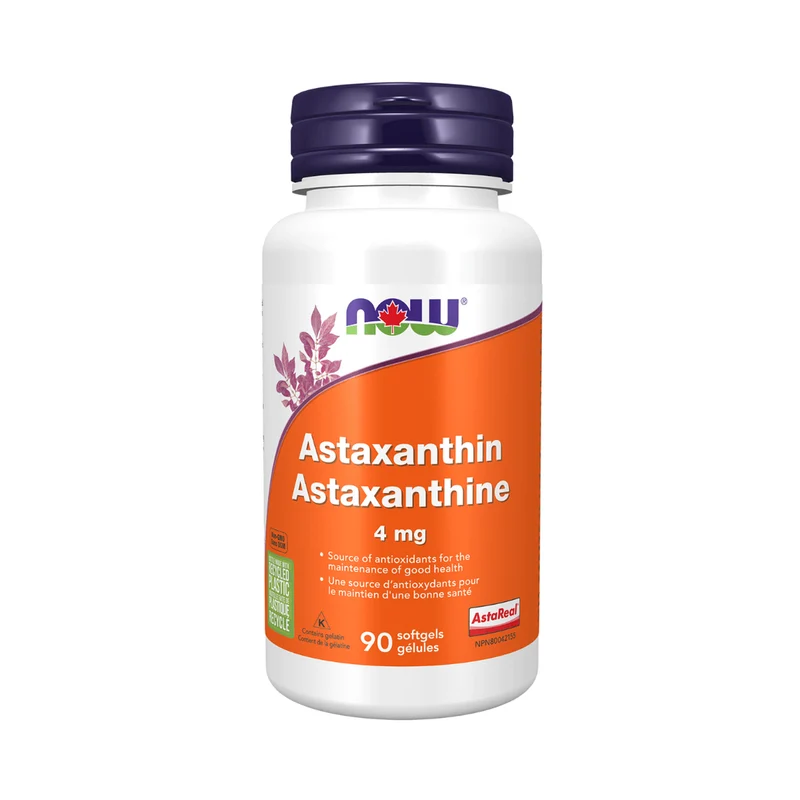 NOW - Astaxanthin 4 mg | 90 Softgels