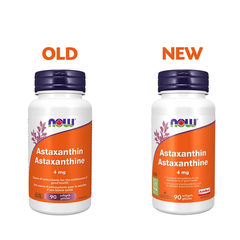NOW - Astaxanthin 4 mg | 90 Softgels