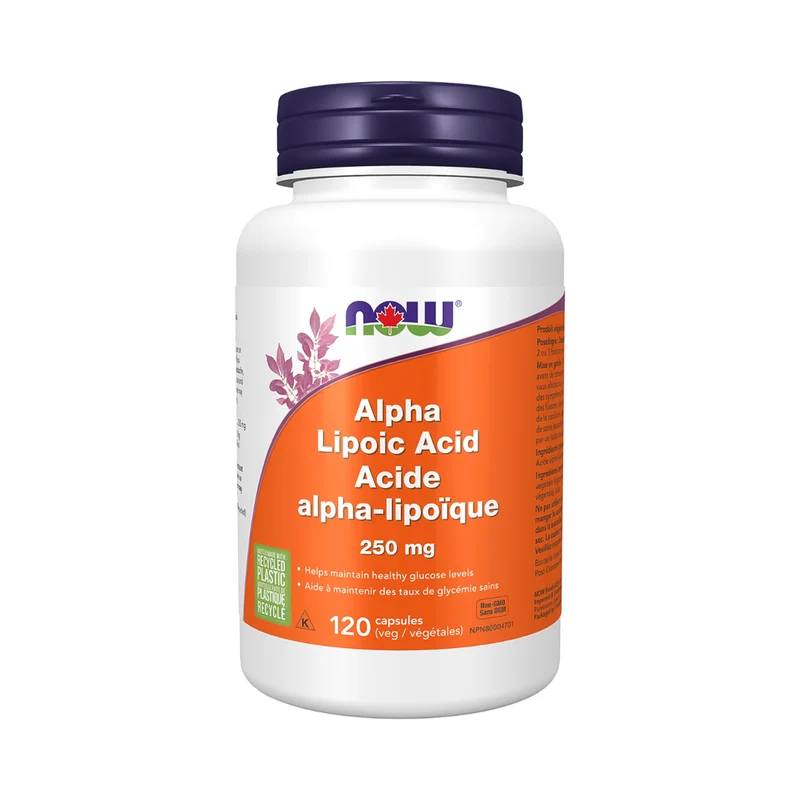 NOW - Alpha Lipoic Acid 250 mg | 120 Veg Capsules