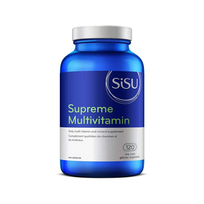 SISU - Supreme Multi with Iron and Vitamin D | 120 Capsules
