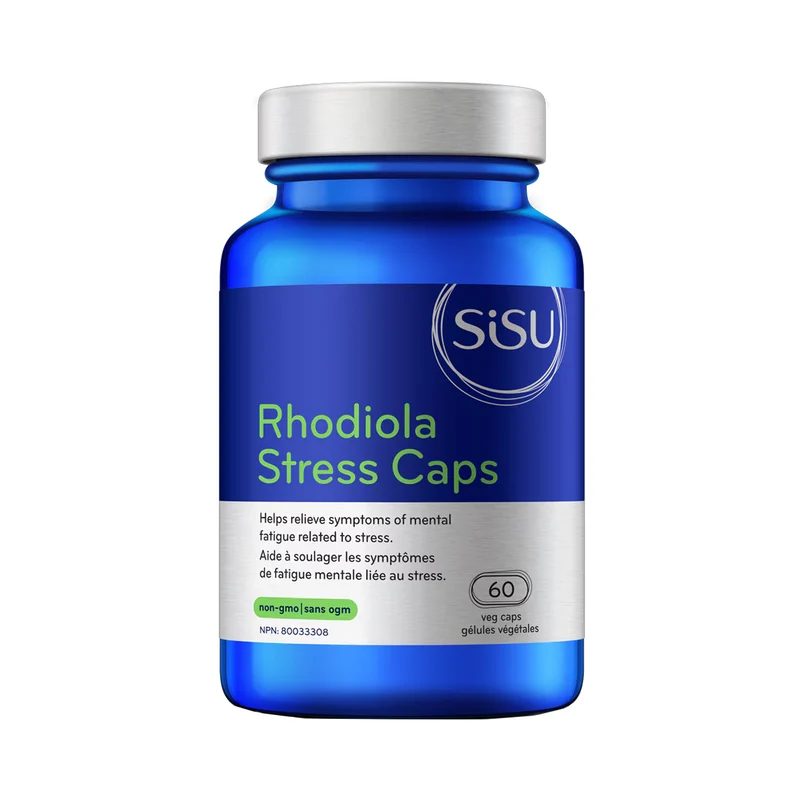 SISU - Rhodiola Stress Caps | 60 Veg Capsules