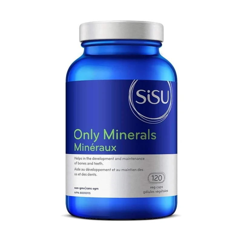 SISU - Only Minerals | 120 Veg Capsules