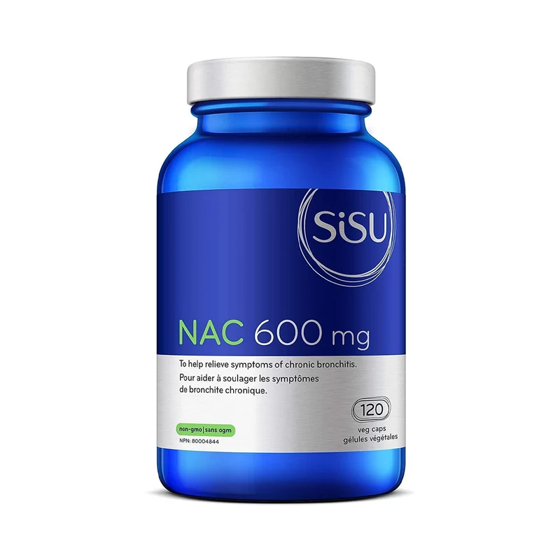 SISU - NAC 600 mg | 120 Veg Capsules