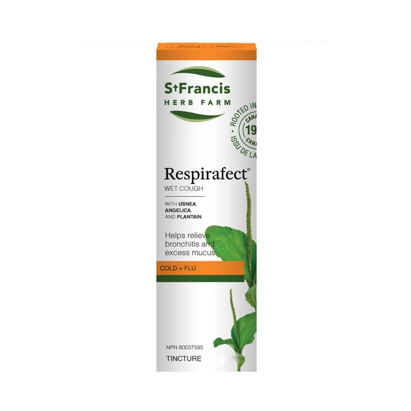 St. Francis - Respirafect Wet Cough for Cold + Flu | 50 mL