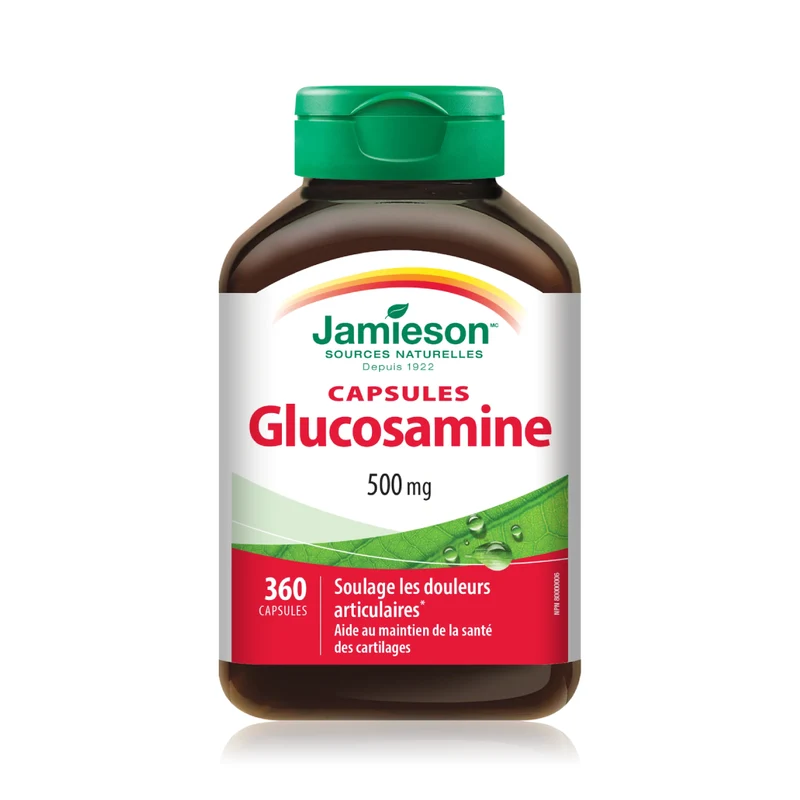 Jamieson - Glucosamine 500 mg | 360 Capsules