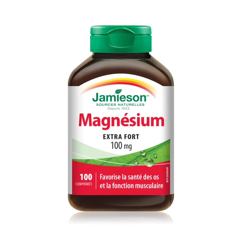 Jamieson - Magnesium Extra Strength 100 mg | 100 Tablets