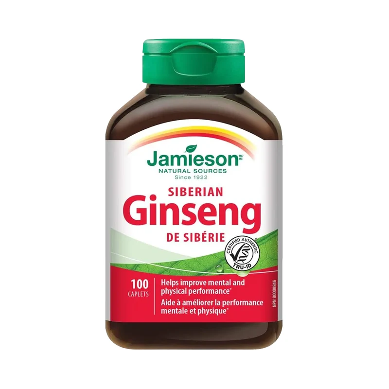Jamieson - Siberian Ginseng | 100 Caplets
