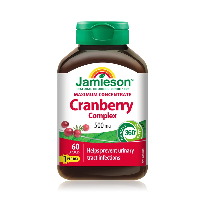 Jamieson - Cranberry Complex, 500 mg | 60 Capsules