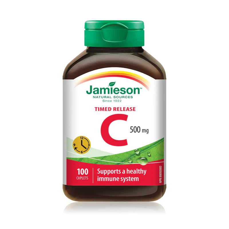 Jamieson - Vitamin C 500 mg, Timed Release | 100 Caplets
