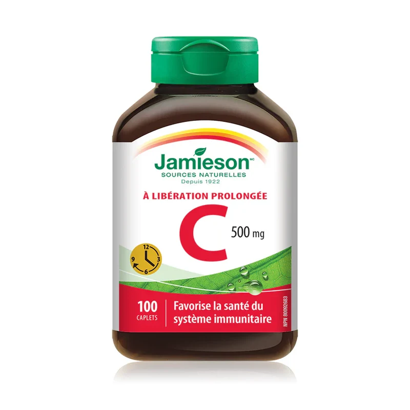 Jamieson - Vitamin C 500 mg, Timed Release | 100 Caplets