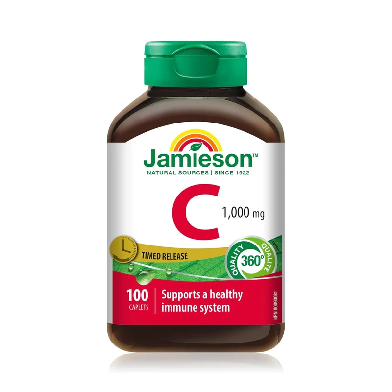 Jamieson - Vitamin C 1000 mg, Timed Release | 100 Caplets