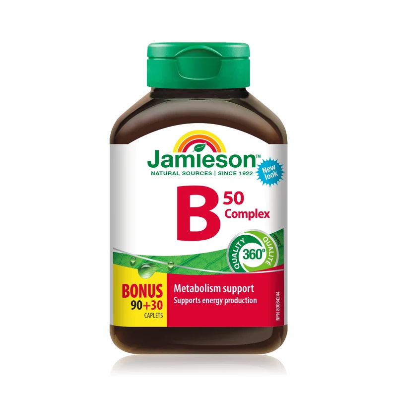Jamieson - B 50 Complex | 90 + 30 Tablets