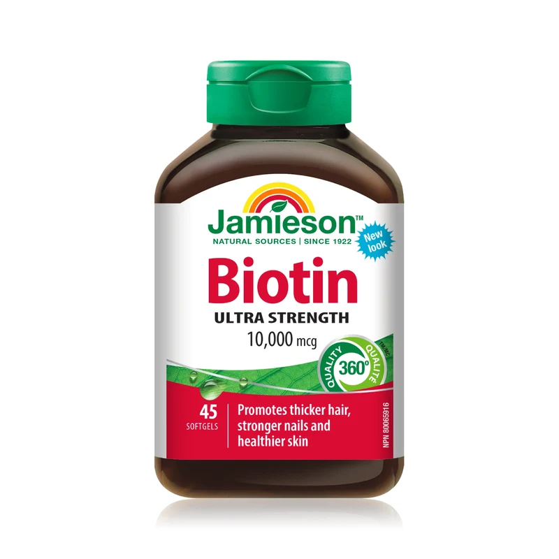 Jamieson - Biotin 10000 mcg | 45 Softgels